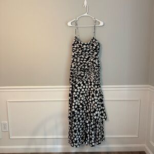 NWOT Anthropologie Hutch Black and White Polka Dot Dress‎ (A1-2)